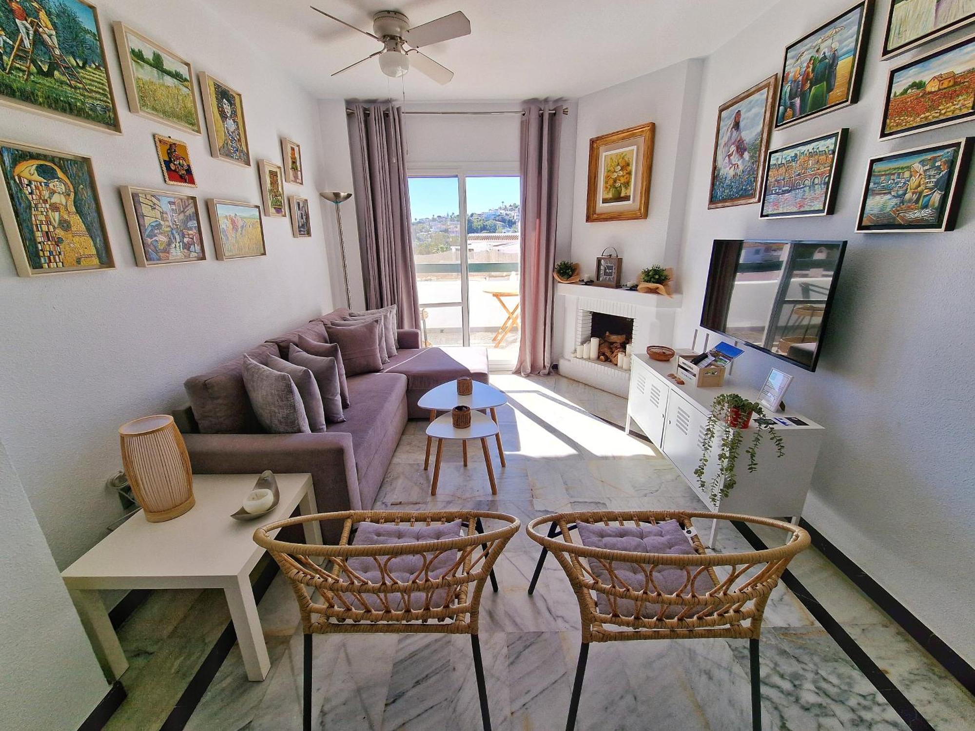 Hermoso Piso En La Cala De Mijas Con Vistas Al Mar Eksteriør billede